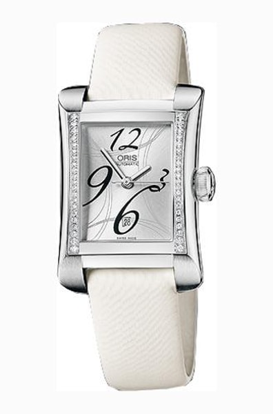 Oris Miles Rectangular Diamonds 561 7621 49 61 LS